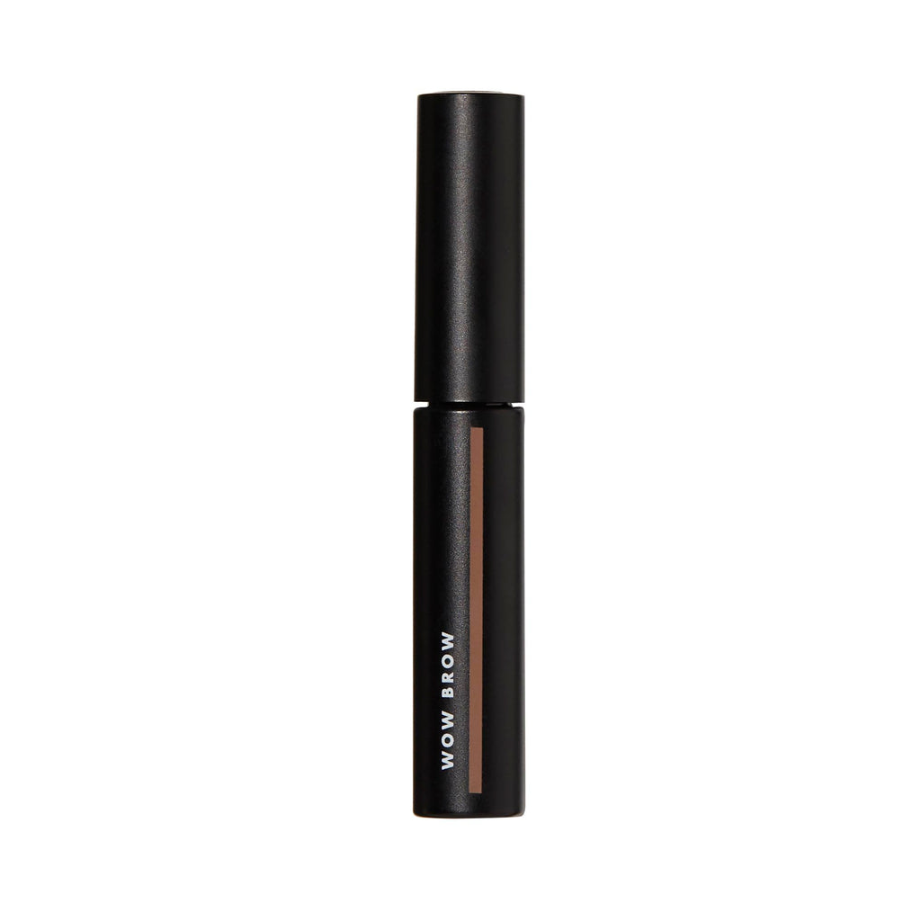Buy now e.l.f. Wow Brow Gel, Volumizing, Buildable, Wax-Gel Hybrid, Creates Full, Voluminous-Looking Brows, Locks Brow Hairs In Place, Deep Brown at indiglob india