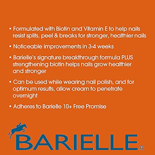 Buy now Barielle Nails Daily Strengthening Nail Cream with Biotin 1.5 Ounce - for Splitting, Brittle, Ridged, Breaking, Soft and Damaged Nails, Leaves Nails Strong, Healthy and Revitalized at indiglob india