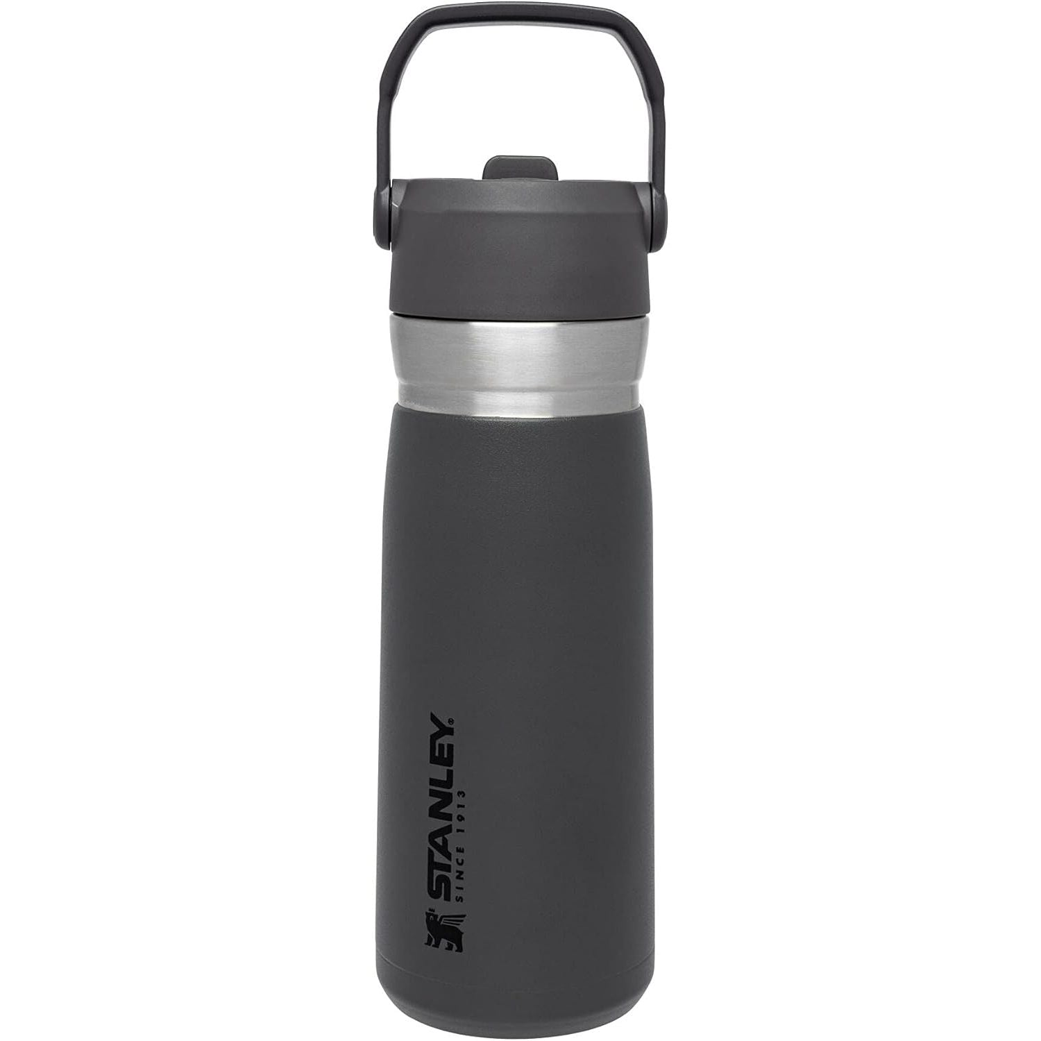 Buy now Stanley IceFlow Flip Straw Water Bottle 22 oz | Built-In Straw for Travel and Sports | Lightweight and Leak Resistant | Insulated Stainless Steel | BPA-Free | Polar 22OZ Charcoal (2.0) 22 Oz at indiglob india