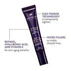 Westmore Beauty 60 Second Eye Effects & Fan - Light to Medium - 0.33 fl. oz | Tinted firming gel, under eye cream for puffiness and bags under eyes 0.33 fl. oz, Star Handheld Fan