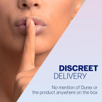 Durex Invisible Super Ultra Thin Condoms for Men - 10 Count - Packaging May Vary