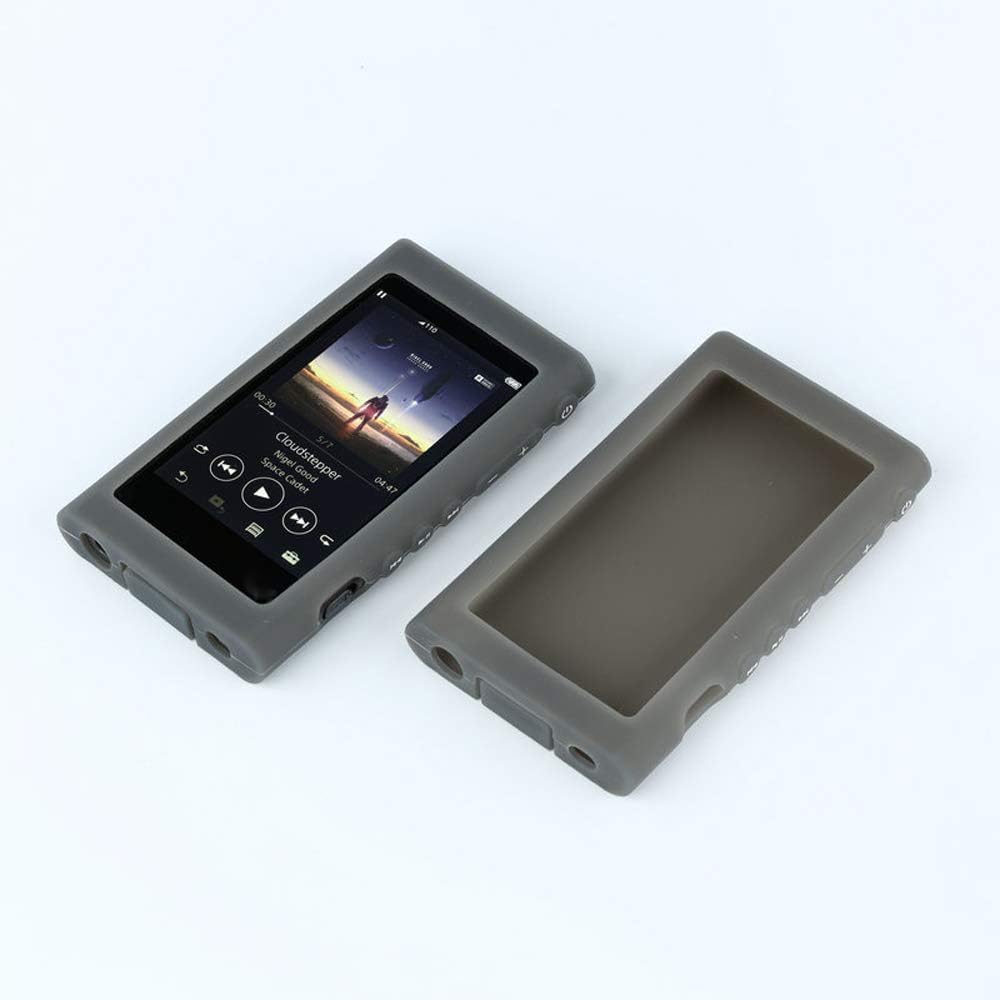 Buy now for Sony A55 Case, Soft Silicone Protective Skin Case Cover for Sony Walkman NW-A55HN A56HN A57HN A50 A55 A56 A57 (Clear Black) Default at indiglob india