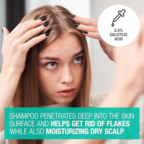 Buy now Neutrogena Scalp Therapy Anti-Dandruff Shampoo for Itchy Scalp, 2.5% salicylic acid with Peppermint Fragrance, 12 fl oz at indiglob india