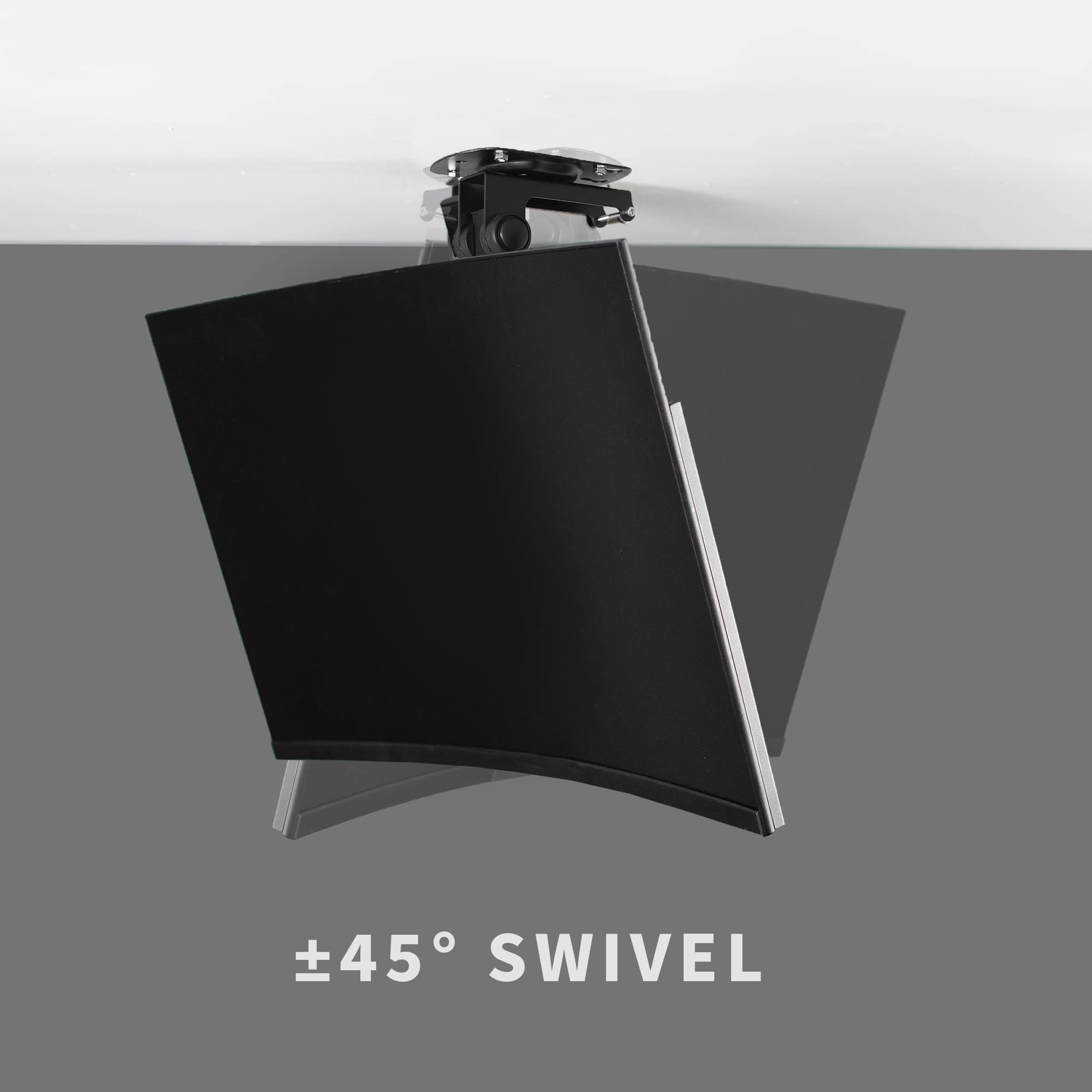 Buy now VIVO MOUNT-M-FD27 Manual Folding Ceiling Mount for 13-27 inch Flat Screens, Tilt Roof, Under Cabinet Mount for LCD TVs and Monitors at indiglob india