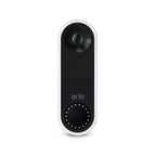 Buy now Arlo Essential Wired Video Doorbell - HD Video, 180° View, Night Vision, 2 Way Audio, Direct to Wi-Fi No Hub Needed, Wired, White – AVD1001 (Renewed) at indiglob india