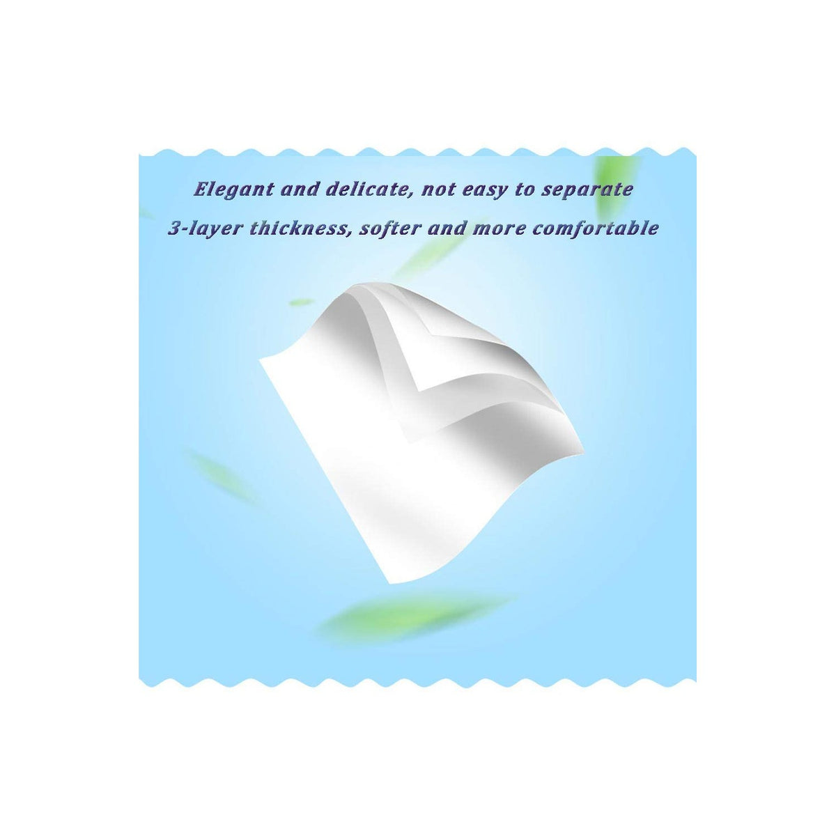 Carstuus Car Tissue Refill, Disposable Facial Tissues for Car Visor Holder