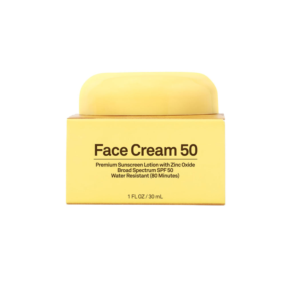 Buy now Sun Bum SPF 50 Face Cream Sunscreen with Zinc Oxide - Broad Spectrum Moisturizing Facial Sunscreen with Vitamin E - Hawaii 104 Act Compliant (Without Octinoxate & Oxybenzone) - Travel Size - 1 oz at indiglob india