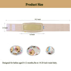 Buy now Umbilical Hernia Belt Baby/Infant Belly Button Band Wrap Truss Abdominal Binder for Children Kids Support Adjustable Navel Band Newborn Umbilical Cord 15-20 inch at indiglob india
