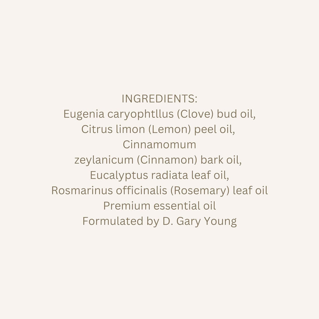 Young Living Thieves Essential Oil Blend 15ml | Natural Aromatherapy Oil for Diffuser & Topical Use with Clove, Eucalyptus & Rosemary | Revitalizing Household Essential Oil