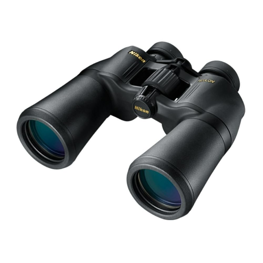 Buy now Nikon ACULON A211 10-22x50 Binocular | Multilayer coating, Porro prism Binocular with turn and slide eyecups, Tripod Adaptable | Official Nikon USA Model at indiglob india