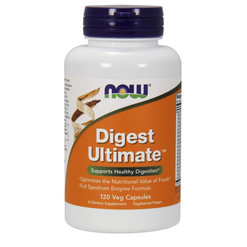 Buy now NOW Foods Digest Ultimate, 120 Vegetable Capsule at indiglob india