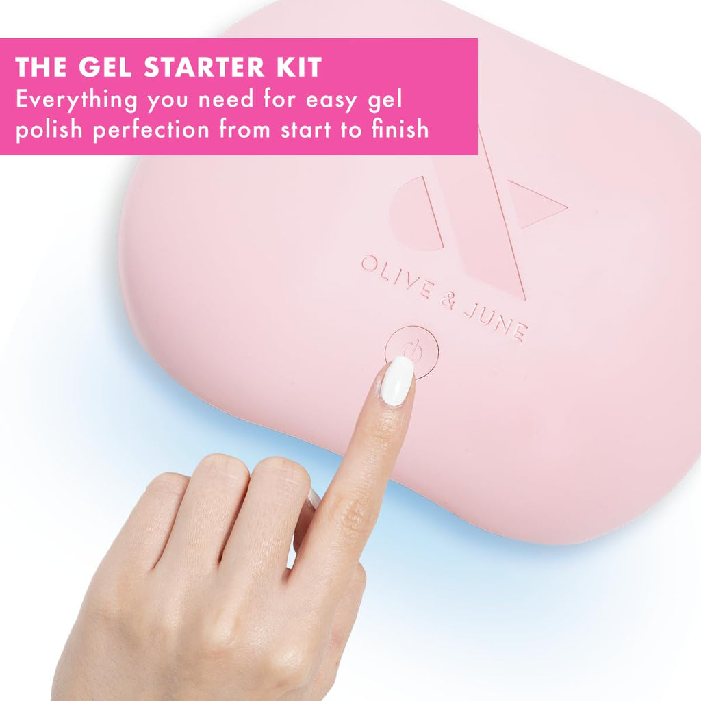 Olive & June Gel Starter Kit with LED Lamp