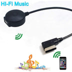 Buy now Bluetooth Adapter Compatible with Mercedes Benz MMI Port Cell Phone Apple iPhone iPod Android Capable Devices Play HiFi Music at indiglob india