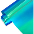 Buy now Holographic Lake Blue Adhesive Vinyl roll Permanent Craft Vinyl for Signs Letters 12" x6ft Compatible with All Cutting Machines Default at indiglob india