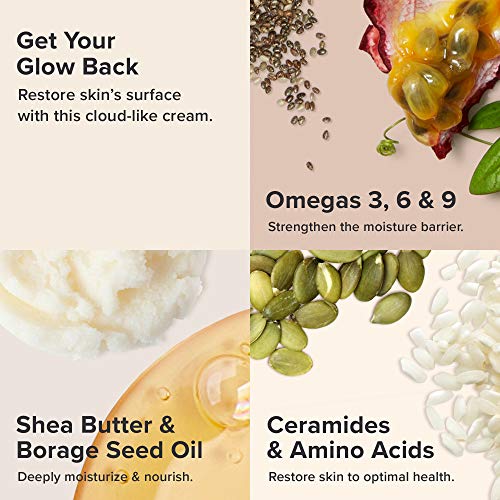 Buy now Paula's Choice Omega+ Complex Lightweight Face Moisturizer, Shea Butter & Plant Oils, Omega Chia & Flaxseed Brightening Vitamin C, Face Cream for Dry & Sensitive Skin, Fragrance-Free at indiglob india