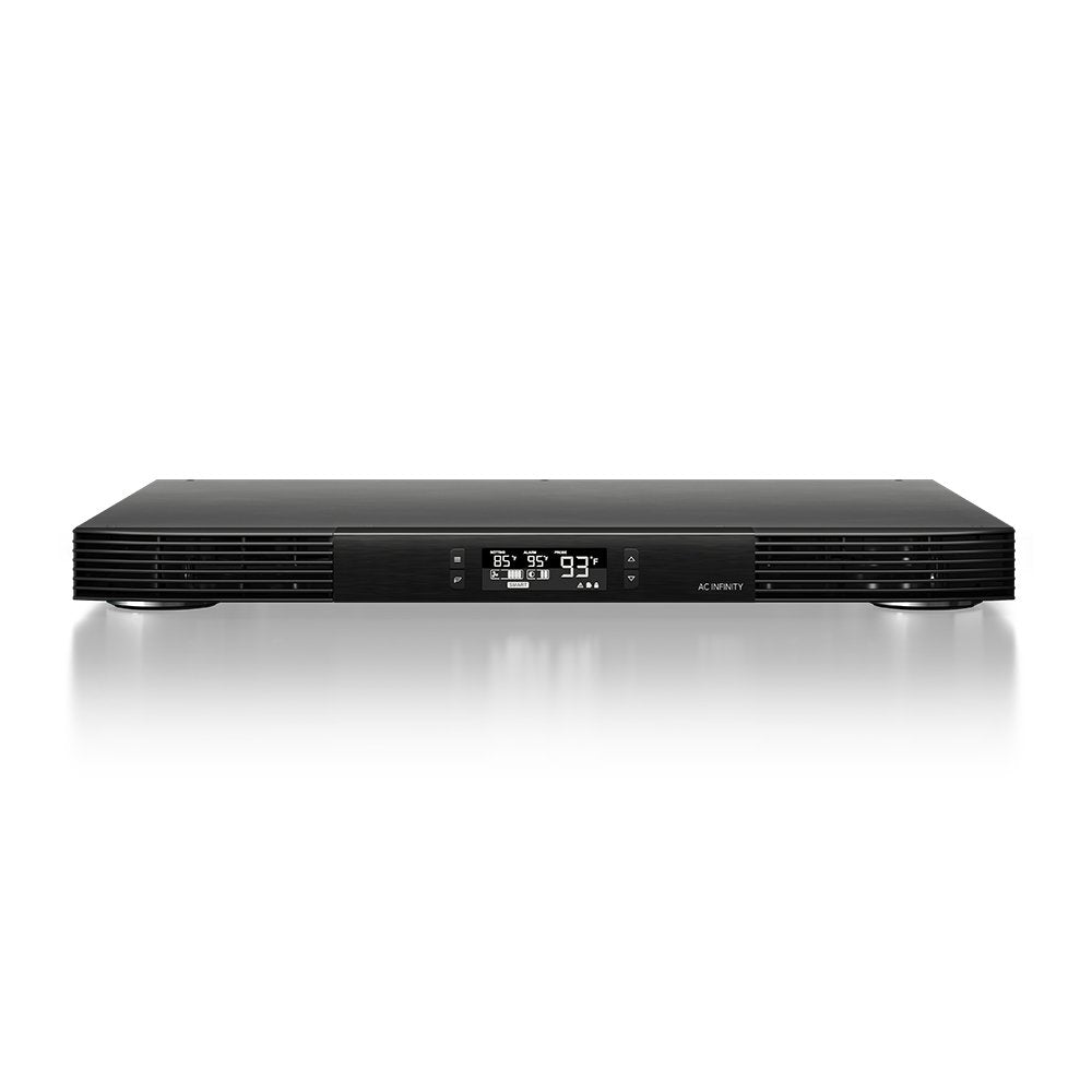 Buy now AC Infinity AIRCOM S7, Quiet Cooling Fan System 12" Top-Exhaust for Receivers, Amps, DVR, AV Cabinet Components 17" Front-Exhaust Smart Controller at indiglob india