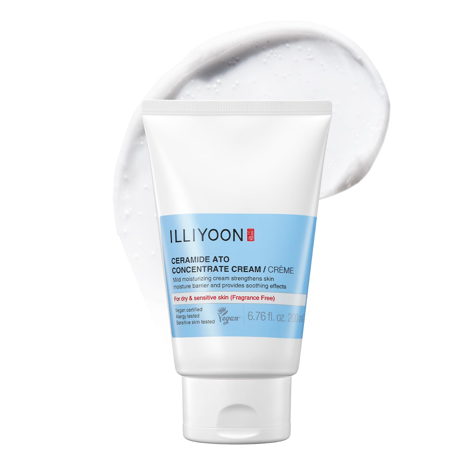 Buy now Illiyoon Ceramide Ato Concentrate Cream | Moisturizer for Dry & Sensitive Skin, 100hr Lasting Hydration, For Face & Body, Gentle for Infants, Moisture Barrier Repair, Vegan Certified, 6.76 fl.oz. at indiglob india