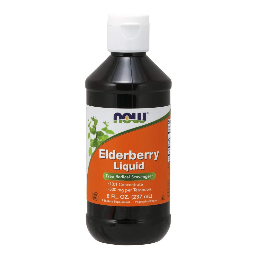 Buy now NOW Foods Elderberry Liquid, 8 Oz (Pack of 2) at indiglob india