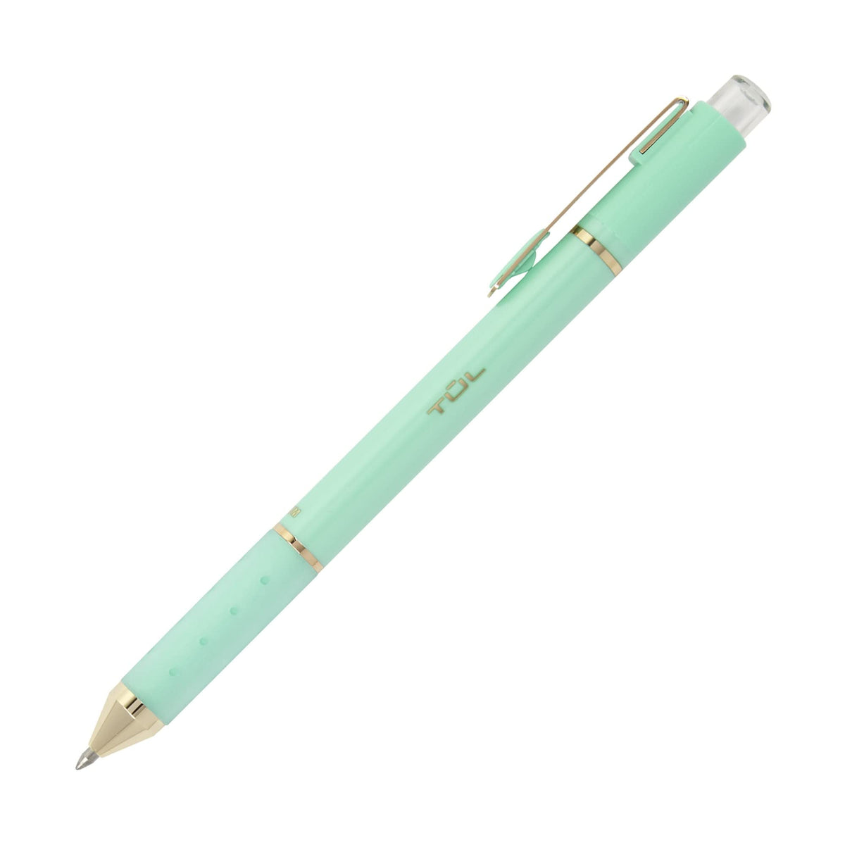 TUL® GL Series Retractable Gel Pens, Medium Point, 0.8 mm, Assorted Barrel Colors, Assorted Metallic Inks, Pack Of 8 Pens
