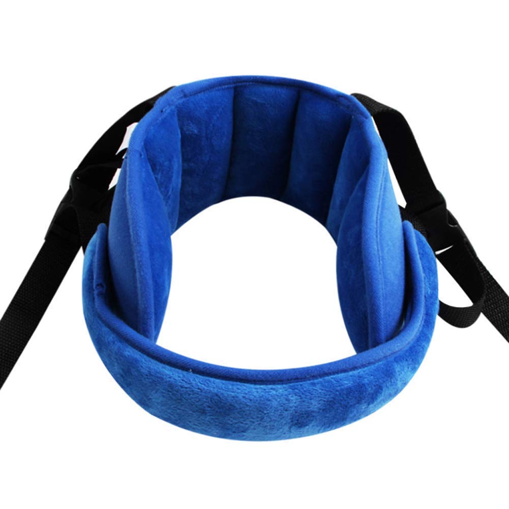 Buy now Car Head Support Toddle Car Neck Relief Baby Child Car Seat Adjustable Head and Neck Support Band - A Comfortable Sleep Solution, Gray Blue at indiglob india