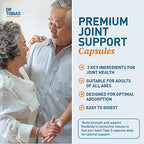 Buy now Dr. Tobias Joint Support Supplement with Glucosamine Chondroitin MSM, Supports Connective Tissue, Function & Flexibility, Extra Strength Joint Supplements for Men & Women, 240 Capsules at indiglob india