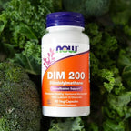 Buy now NOW Foods Supplements, DIM 200 (Diindolylmethane) with Calcium D-Glucarate, 90 Veg Capsules at indiglob india