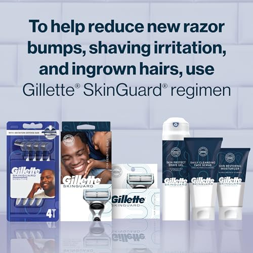 Buy now Gillette SkinGuard Face Scrub for Men, 5 oz Daily Cleansing Exfoliating Face Scrub with Shea Butter and Charcoal at indiglob india