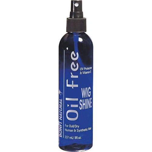 Buy now 2 oz Oil-Free Wig Shine Spray – Lightweight Gloss & Frizz Control for Wigs, Weaves & Natural Hair at indiglob india