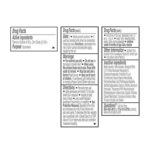 Buy now Neutrogena Healthy Skin Invisibly Radiant UV Face Primer with SPF 30, Mineral Sunscreen Makeup Primer, Broad Spectrum SPF 30, Suitable for All Skin Types, 1 fl. oz at indiglob india