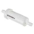 Quicksilver 816296Q2 Marine Engine Inline Fuel Filter with Barbs for 5/16" (8mm) Fuel Lines