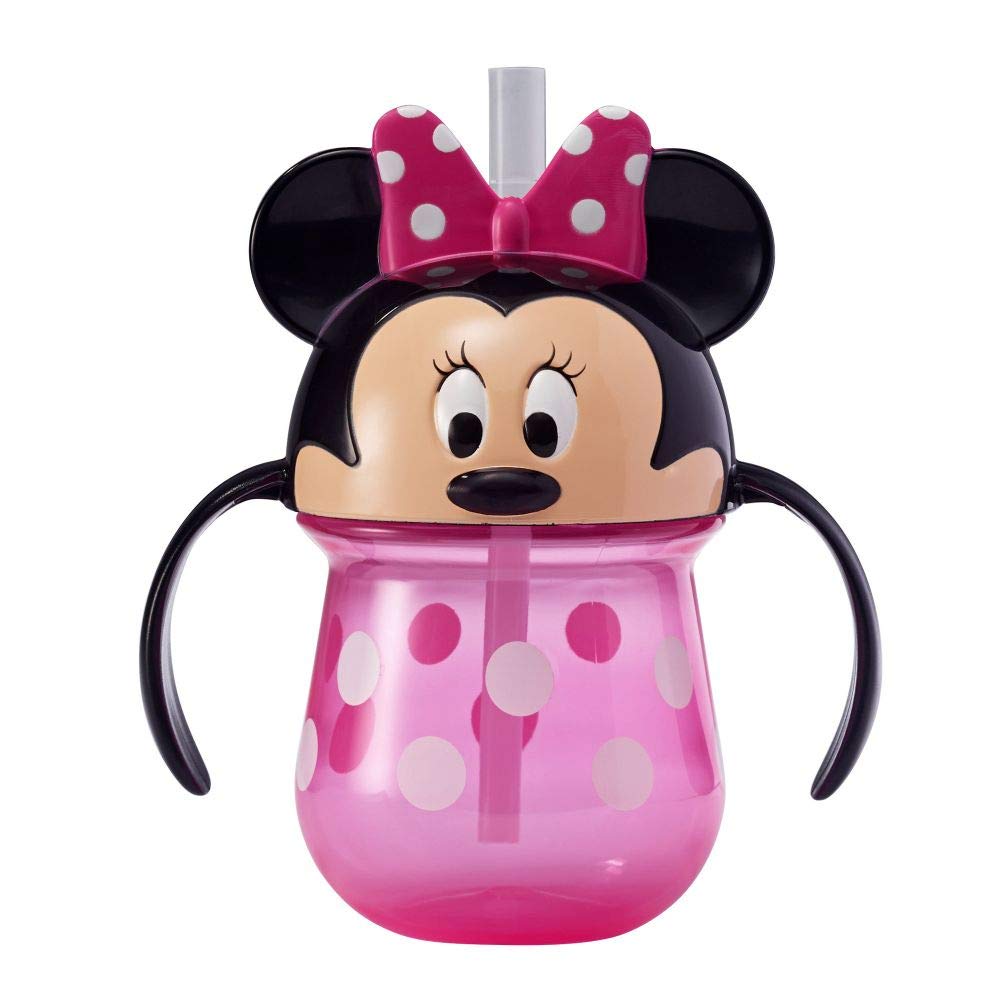 Buy now The First Years Disney Minnie Mouse Trainer Straw Cup - Disney Toddler Cups with Straw - 9 Months and Up - 7 Oz Minnie Mouse 7 Ounces at indiglob india
