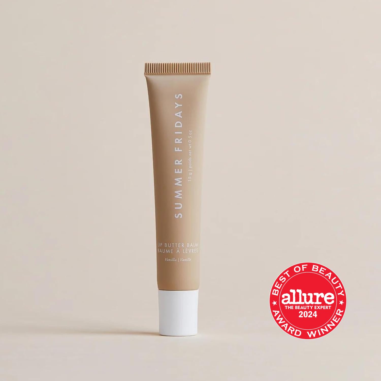 Buy now Summer Fridays Lip Butter Balm - Conditioning Lip Mask and Lip Balm for Instant Moisture, Shine and Hydration - Sheer-Tinted, Soothing Lip Care - Vanilla (.5 Oz) at indiglob india
