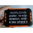 Buy now ViSee LVM-300 3.5 Inch Portable Video Magnifier Reading Aide for Low Vision with Stand at indiglob india
