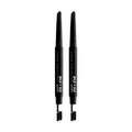 Buy now NYX PROFESSIONAL MAKEUP Fill & Fluff Eyebrow Pomade Pencil - Ash Brown (Pack Of 2) at indiglob india