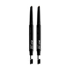 Buy now NYX PROFESSIONAL MAKEUP Fill & Fluff Eyebrow Pomade Pencil - Ash Brown (Pack Of 2) at indiglob india