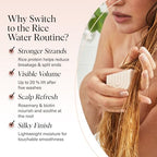 Buy now Kitsch Rice Water Shampoo and Conditioner Set + Pre-Wash Scalp Serum with Rosemary and Biotin â€“ Shampoo and Conditioner Bar for Hair Growth & Scalp Nourishment Hair Care â€“ 3pc Set at indiglob india