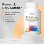 Buy now GNC Womenâ€™s Energy and Metabolism Multivitamin Caplets, Clinically Proven, Calorie Burn, Focus, 100mg Caffeine, Active Nutrition, Immune, Bone, Beauty, Iron, Biotin, Timed Release, 180 ct, 90 svgs at indiglob india