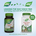 Buy now Nature's Way Licorice Root, Traditional Digestive Support Supplement*, 900 mg per 2-Capsule Serving, Non-GMO Project Verified, 100 Vegan Capsules (Packaging May Vary) at indiglob india