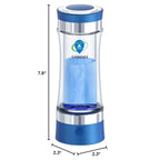 Buy now Hydrogen Alkaline Water Bottle Maker Machine Hydrogen Water Generator Ionizer with SPE and PEM Technology,US Dupont Membrane Make Hydrogen Content up to 800-1200 PPB and PH of 7.5-9.0 at indiglob india