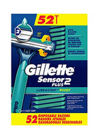 Buy now Gillette Sensor2 Plus Disposable Razor (52 Pack) at indiglob india