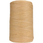 Buy now 316Yard Rayon Raffia Paper Crochet Brown Ribbon for Knit Summer Sun Hat, Beach Bag, Craft DIY Decoration Brown at indiglob india