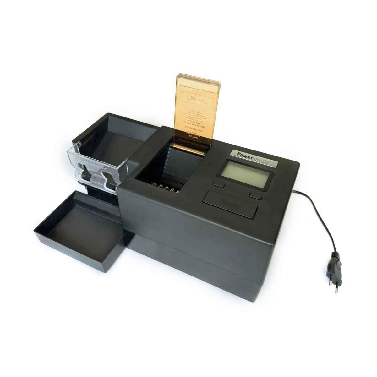 Powermatic V+ Electric Cigarette Injector Machine with Large Tobacco Hopper & Automatic Tube Loading