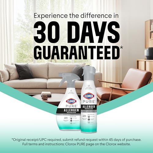 Buy now Clorox PURE Allergen Neutralizer Daily Air Spray, Clean Breeze, 8 Ounces at indiglob india