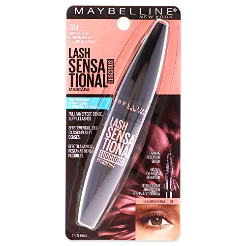 Buy now Maybelline New York Lash Sensational Luscious Waterproof Mascara, Very Black, 0.3 fl. oz. K2004600 at indiglob india