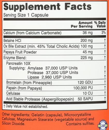 Buy now Now Foods Super Enzymes - 90 Capsules at indiglob india
