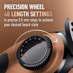Buy now King C. Gillette Beard Trimmer PRO with 40 beard length settings in precise 0.5mm steps, cordless design & 1 trimmer, 1 brush, 2 combs, 1 charger and 1 T-blade at indiglob india