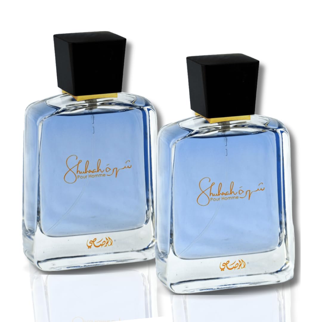Buy now RASASI Shuhrah For Men - Eau de Parfum 90ML (3 Oz), Premium Arabian Perfume for Men, The Ultimate Men Perfumes With A Bold And Long-Lasting Fragrance For Special Occasions & Everyday Elegance Shuhrah Men2set at indiglob india