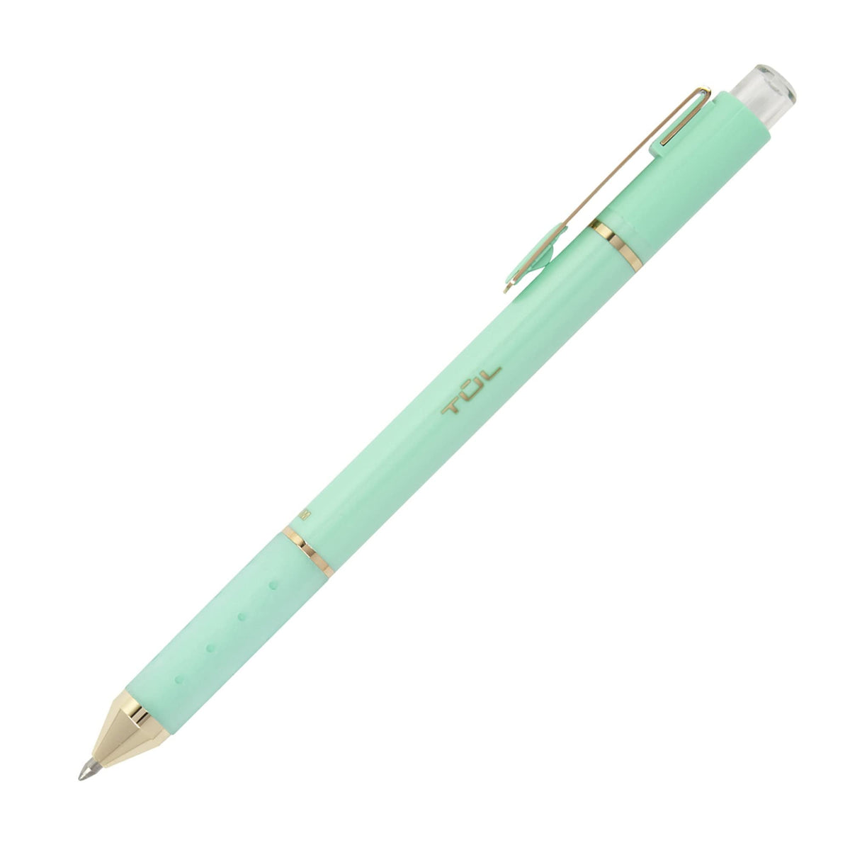 TUL® GL Series Retractable Gel Pens, Medium Point, 0.8 mm, Assorted Barrel Colors, Assorted Metallic Inks, Pack Of 8 Pens