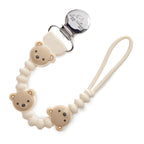 Itzy Ritzy Silicone Pacifier Clip, Baby Pacifier Holder Clip (Baby Bear)