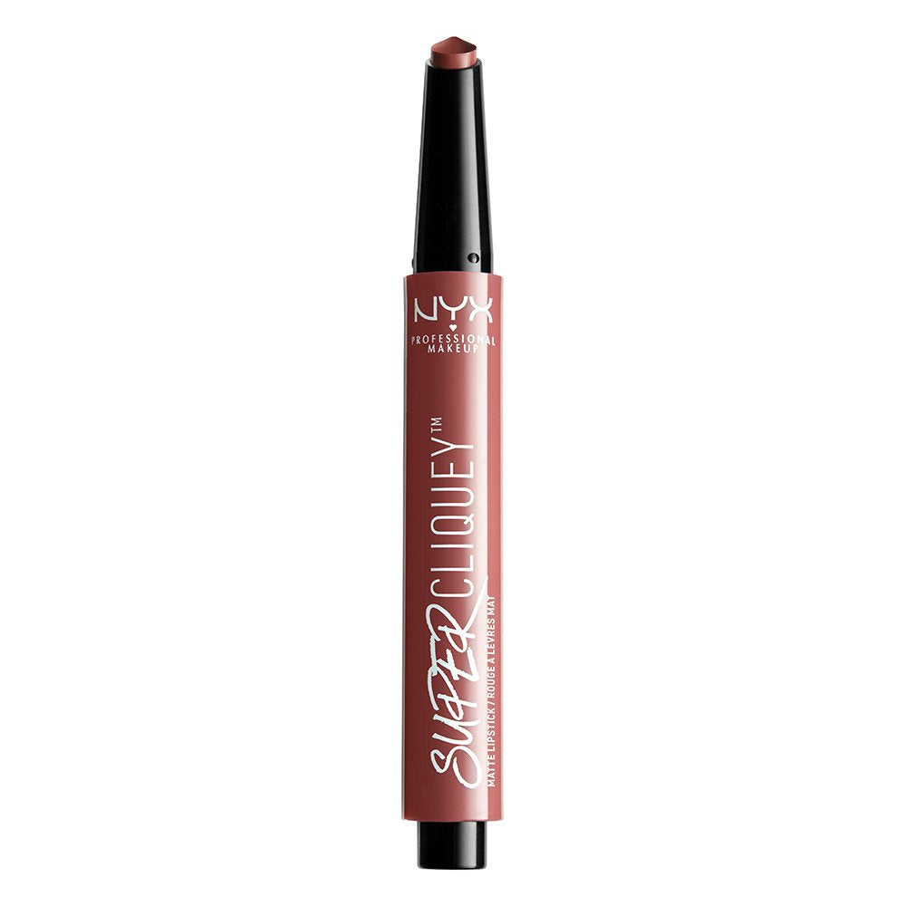 Buy now NYX PROFESSIONAL MAKEUP Super Cliquey Matte Lipstick, Dangerous, 0.05 Ounce 0.05 Ounce (Pack of 1) Empowered at indiglob india
